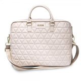Guess MacBook Taske 15 tommer Quilted Rosa