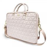 Guess MacBook Taske 15 tommer Quilted Rosa