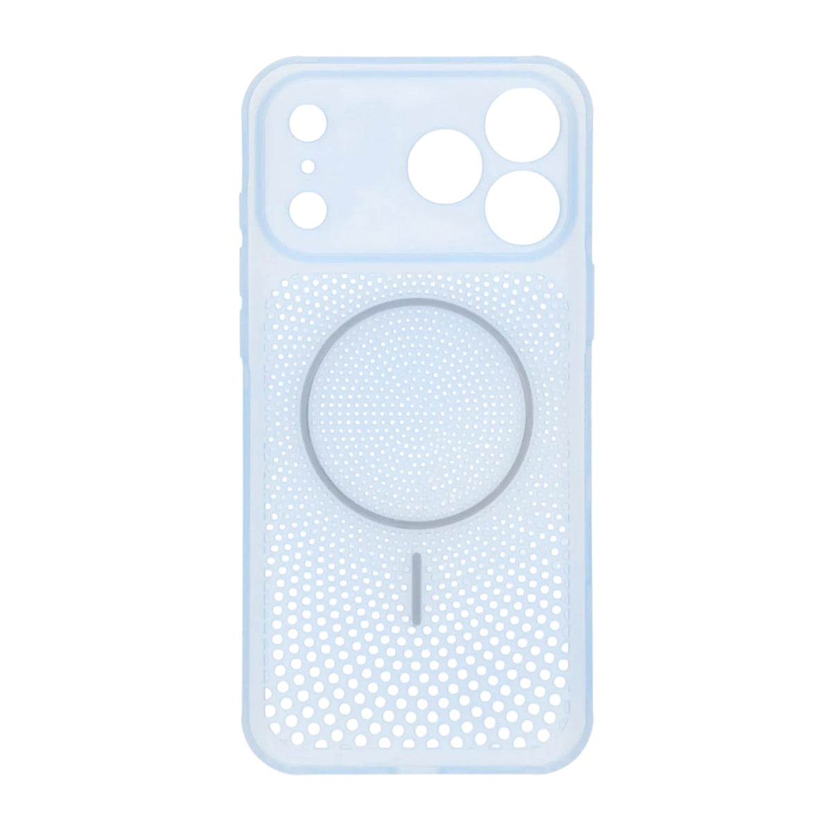 iPhone 17 Pro/iPhone 18 Pro Cover Ventileret MagSafe Blå