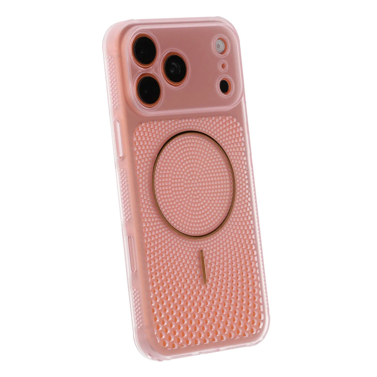 iPhone 17 Pro/iPhone 18 Pro Cover Ventileret MagSafe Lyserød