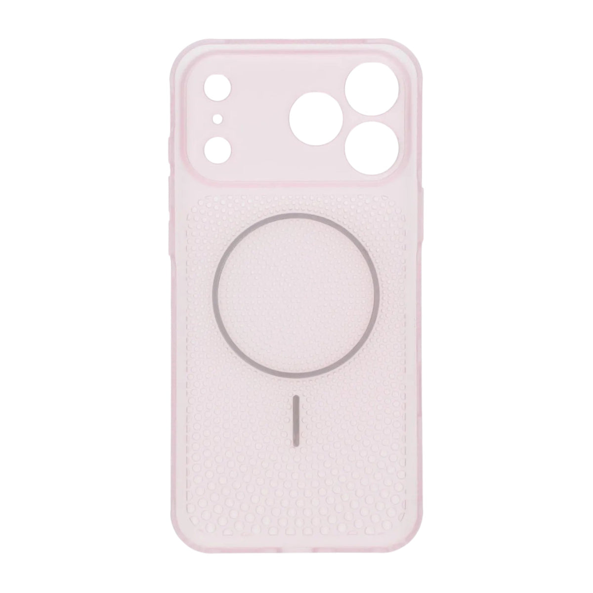 iPhone 17 Pro/iPhone 18 Pro Cover Ventileret MagSafe Lyserød