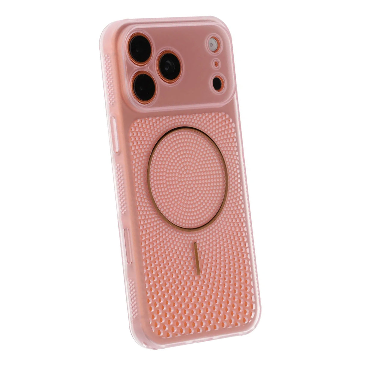 iPhone 17 Pro Max/iPhone 18 Pro Max ventileret Cover med MagSafe Lyserød