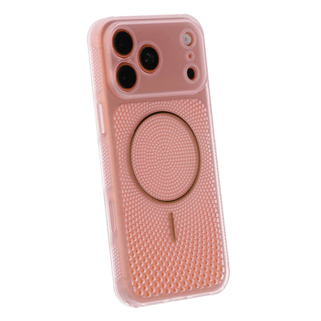 iPhone 17 Pro Max/iPhone 18 Pro Max ventileret Cover med MagSafe Lyserød