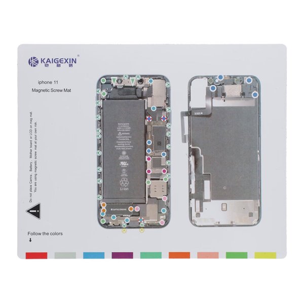 Magnetisk skruemåtte til iPhone 11