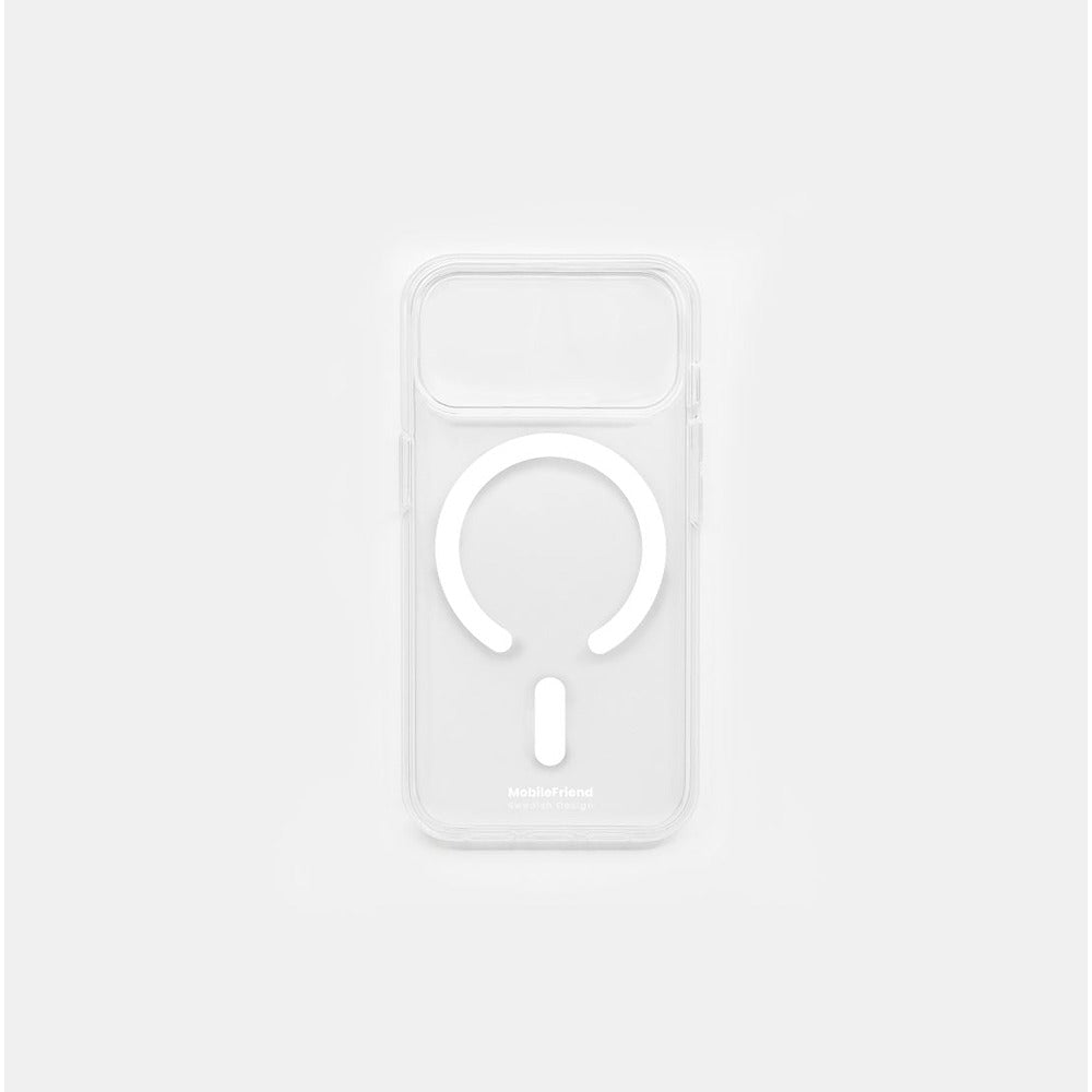 MobileFriend iPhone 17 Pro Cover MagSafe Hvid