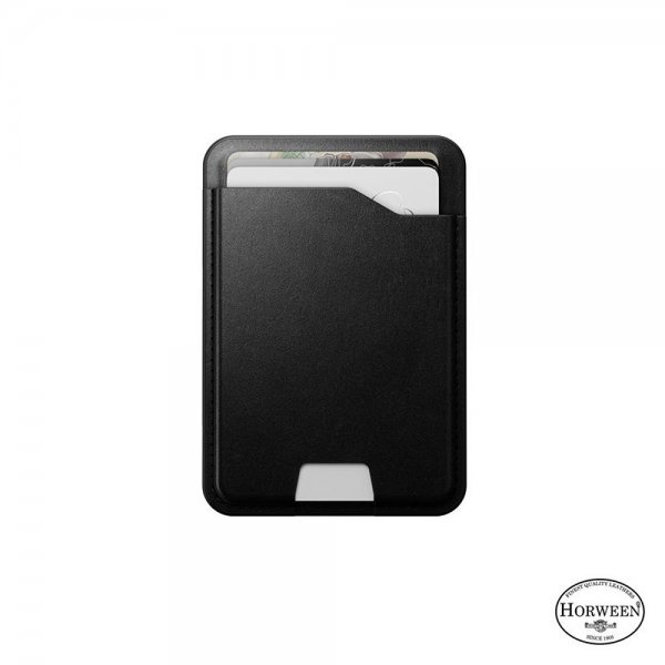 Nomad MagSafe Kortholder Leather Mag Wallet Find My Tracking Sort
