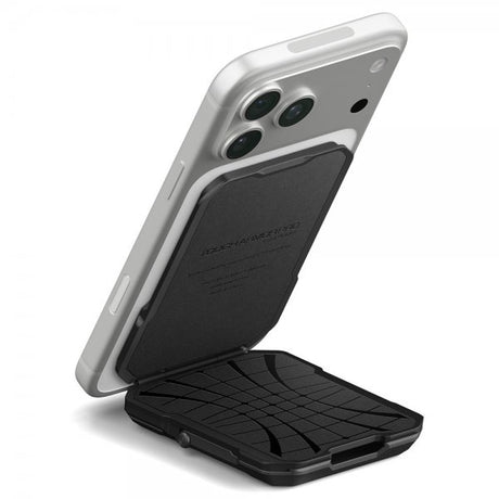 Spigen MagSafe Kortholder Tough Armor Pro MagFit Sort