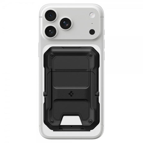 Spigen MagSafe Kortholder Tough Armor Pro MagFit Sort