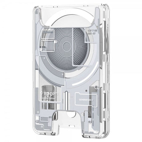 Spigen MagSafe Kortholder Ultra Hybrid Zero One MagFit Hvid