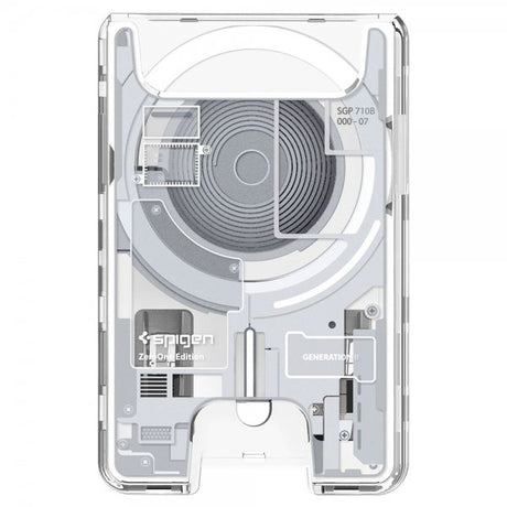 Spigen MagSafe Kortholder Ultra Hybrid Zero One MagFit Hvid