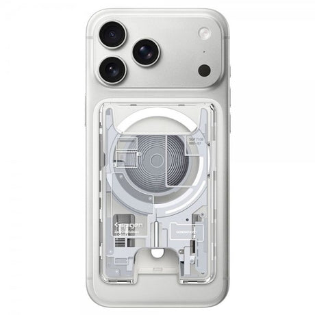 Spigen MagSafe Kortholder Ultra Hybrid Zero One MagFit Hvid