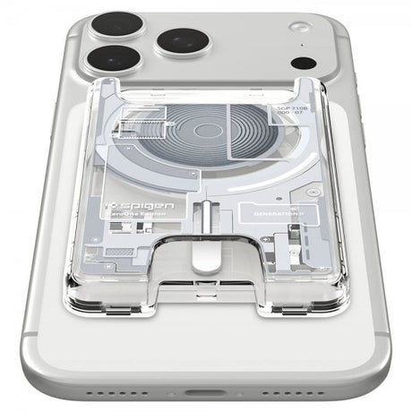 Spigen MagSafe Kortholder Ultra Hybrid Zero One MagFit Hvid
