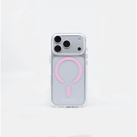 MobileFriend iPhone 17 Pro Cover MagSafe Lyserød