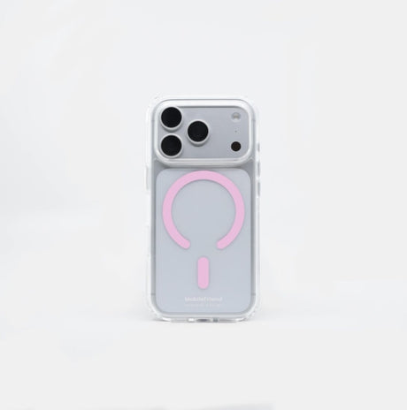 MobileFriend iPhone 17 Pro Max Skal MagSafe Rosa