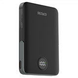 Deltaco MagSafe Powerbank med Stativ 5000 mAh 20W Sort