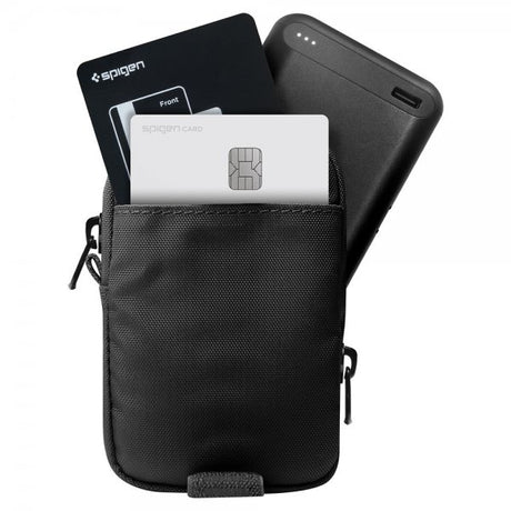Spigen MagSafe Taske Portable Organizer Pouch Tintap Zip MagFit Sort