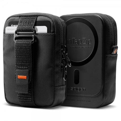 Spigen MagSafe Taske Portable Organizer Pouch Tintap Zip MagFit Sort