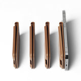 Mujjo Kortlomme MagSafe Wallet Stand Tan