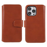 Nordic Covers iPhone 14 Pro Cover Essential Læder Maple Brown