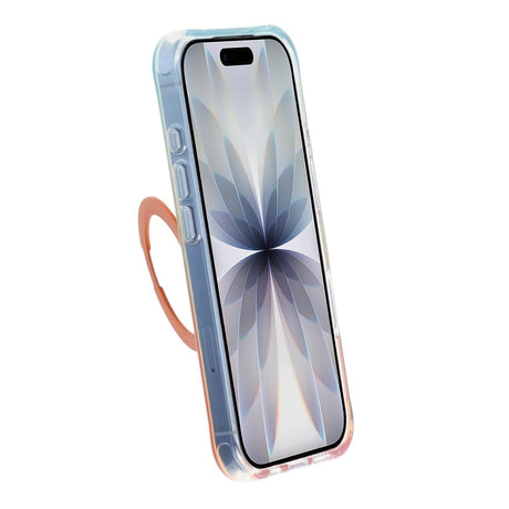 iPhone 17 Cover med marmoreret MagSafe-stativ Orange