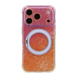 iPhone 17 Pro/iPhone 18 Pro Cover Marmoreret MagSafe-stativ Lilla