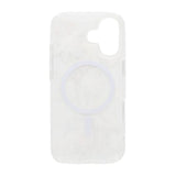 iPhone 17 Cover med blomstermønster og mat finish samt MagSafe Beige