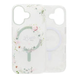 iPhone 17 Cover med blomstermønster og mat finish samt MagSafe Love Story