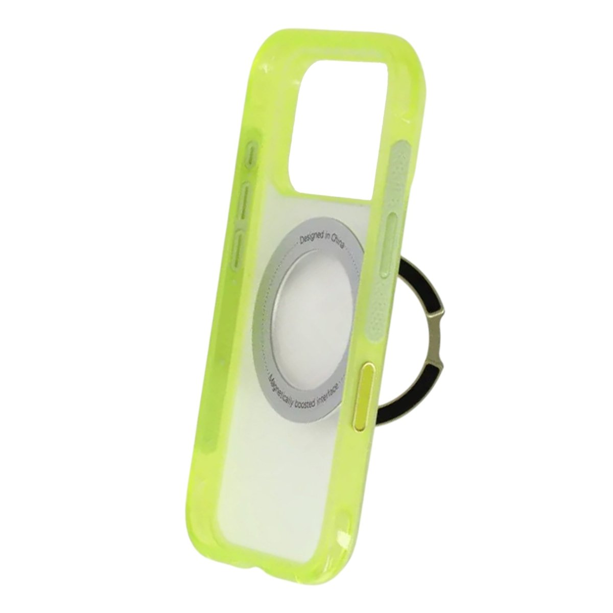 iPhone 17 Pro Max/iPhone 18 Pro Max Cover Mat ringstativ MagSafe Gul