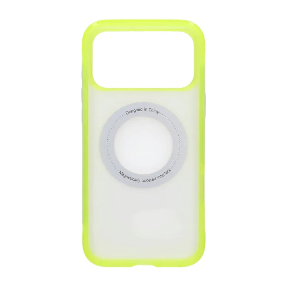 iPhone 17 Pro Max/iPhone 18 Pro Max Cover Mat ringstativ MagSafe Gul