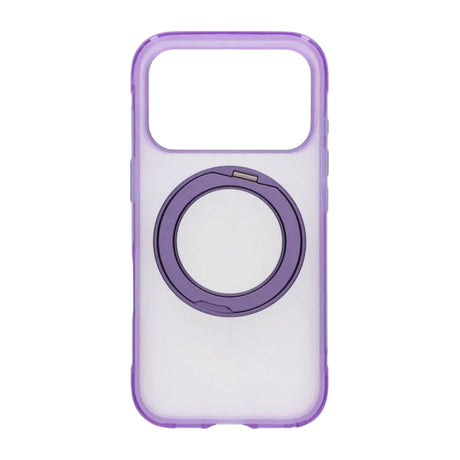 iPhone 17 Pro Max/iPhone 18 Pro Max Cover Mat ringstativ MagSafe Lilla
