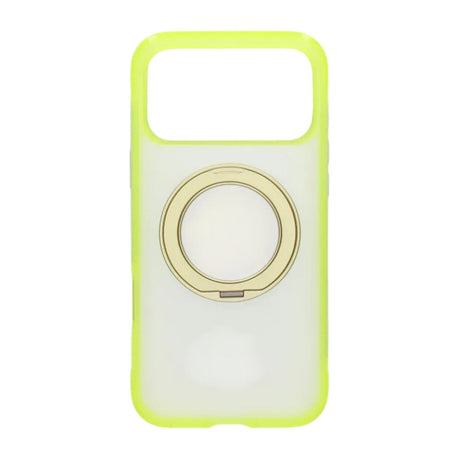 iPhone 17 Pro/iPhone 18 Pro Cover med mat ringstativ og MagSafe Gul