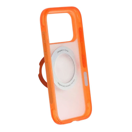 iPhone 17 Pro/iPhone 18 Pro Cover med mat ringstativ og MagSafe Orange