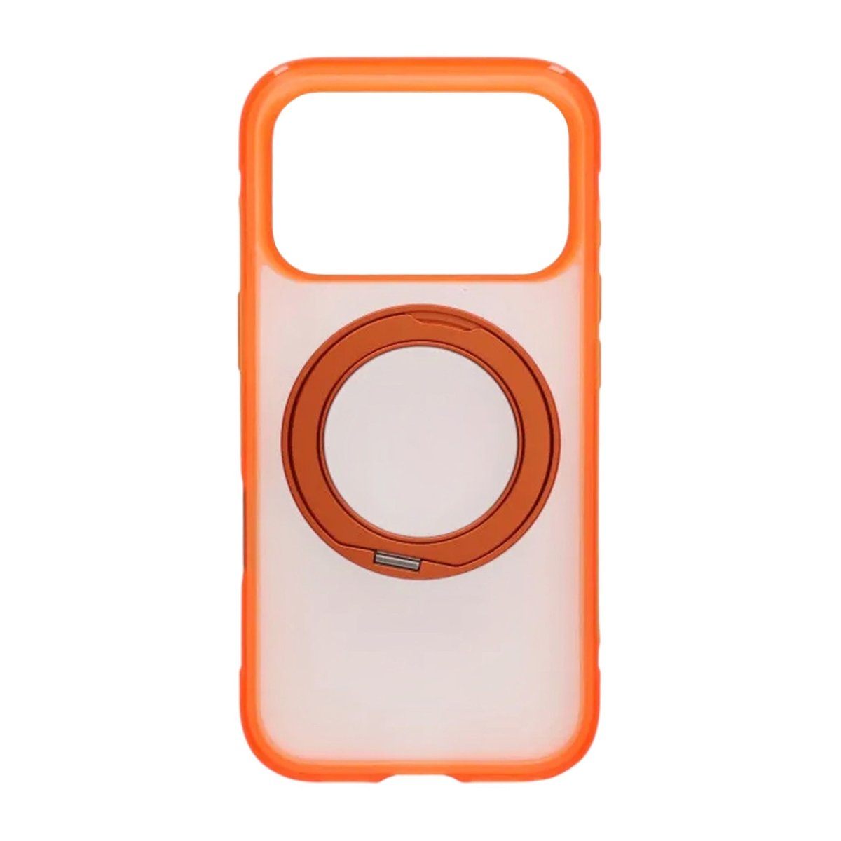 iPhone 17 Pro/iPhone 18 Pro Cover med mat ringstativ og MagSafe Orange