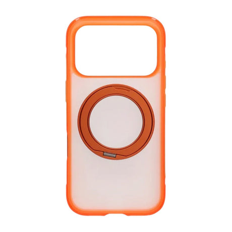 iPhone 17 Pro/iPhone 18 Pro Cover med mat ringstativ og MagSafe Orange