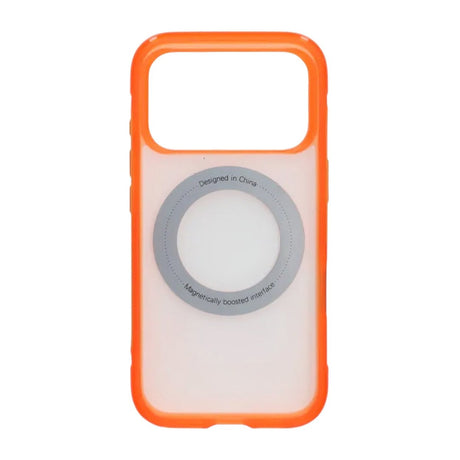 iPhone 17 Pro/iPhone 18 Pro Cover med mat ringstativ og MagSafe Orange