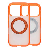 iPhone 17 Pro/iPhone 18 Pro Cover med mat ringstativ og MagSafe Orange