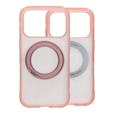 iPhone 17 Pro/iPhone 18 Pro Cover med mat ringstativ og MagSafe Lyserød