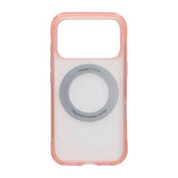 iPhone 17 Pro/iPhone 18 Pro Cover med mat ringstativ og MagSafe Lyserød