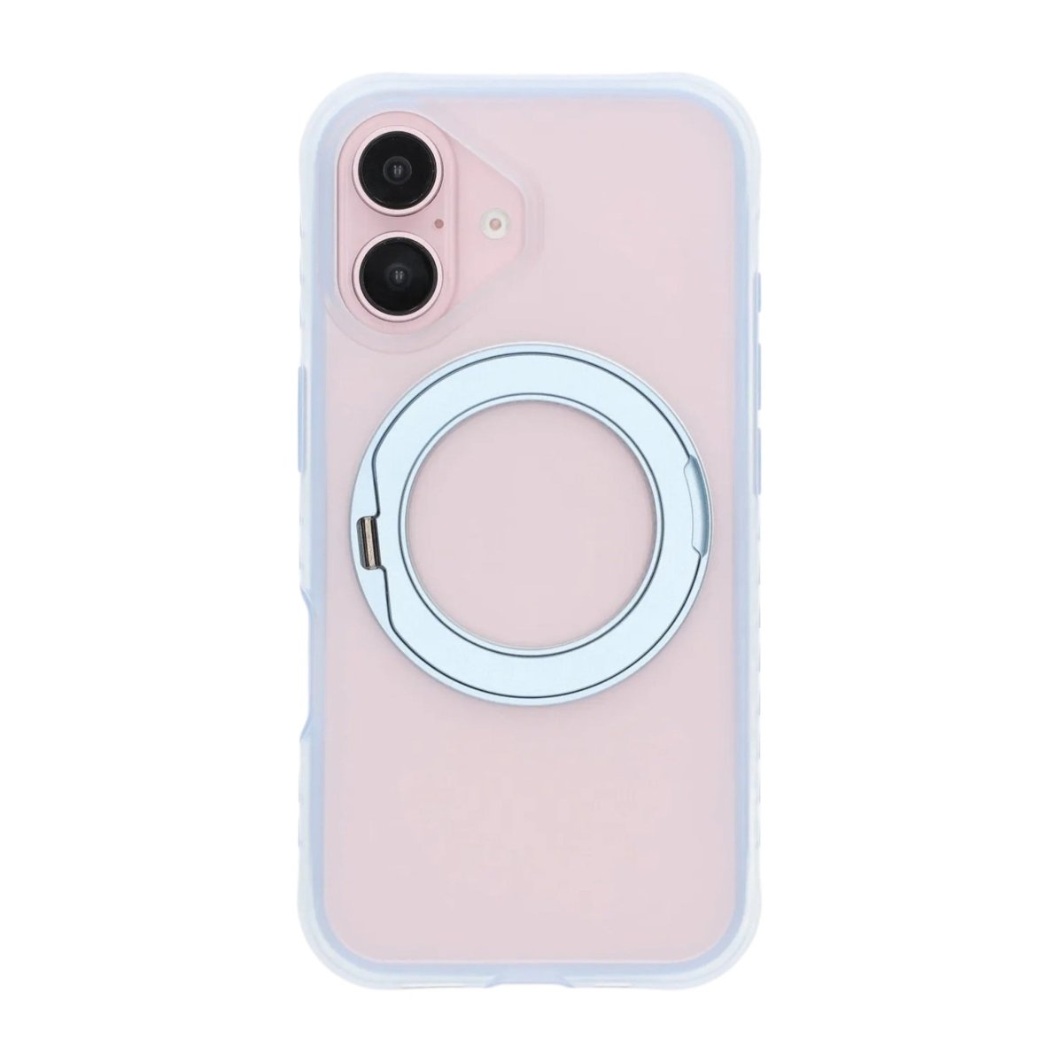 iPhone 16 Cover MagSafe-ringstativ Blå
