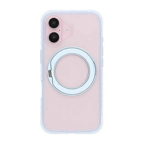 iPhone 16 Cover MagSafe-ringstativ Blå