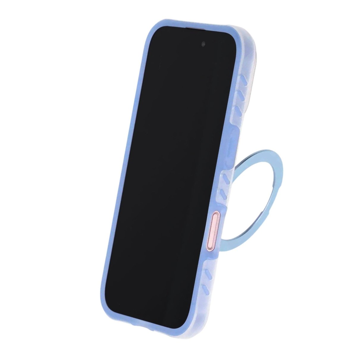 iPhone 16 Cover MagSafe-ringstativ Blå