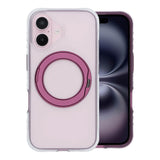 iPhone 16 Cover MagSafe-ringholder Lilla