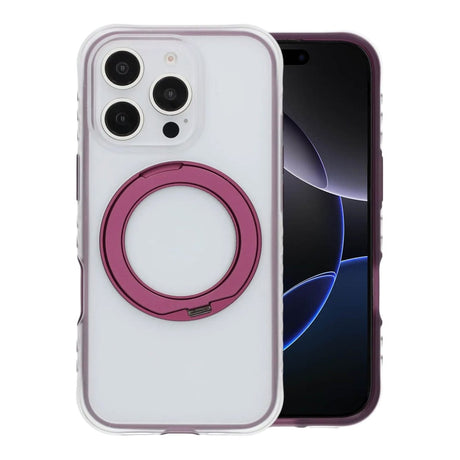 iPhone 16 Pro Max Cover MagSafe-ringholder Lilla