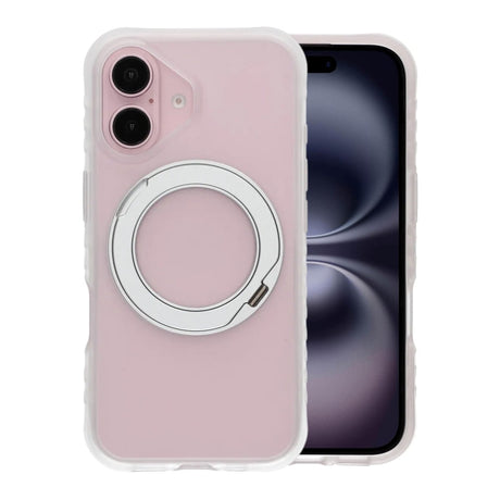 iPhone 16 Cover MagSafe-ringholder Hvid