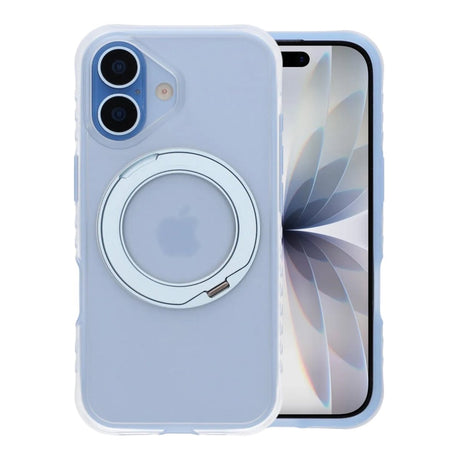 iPhone 17 Cover MagSafe-ringholder Blå