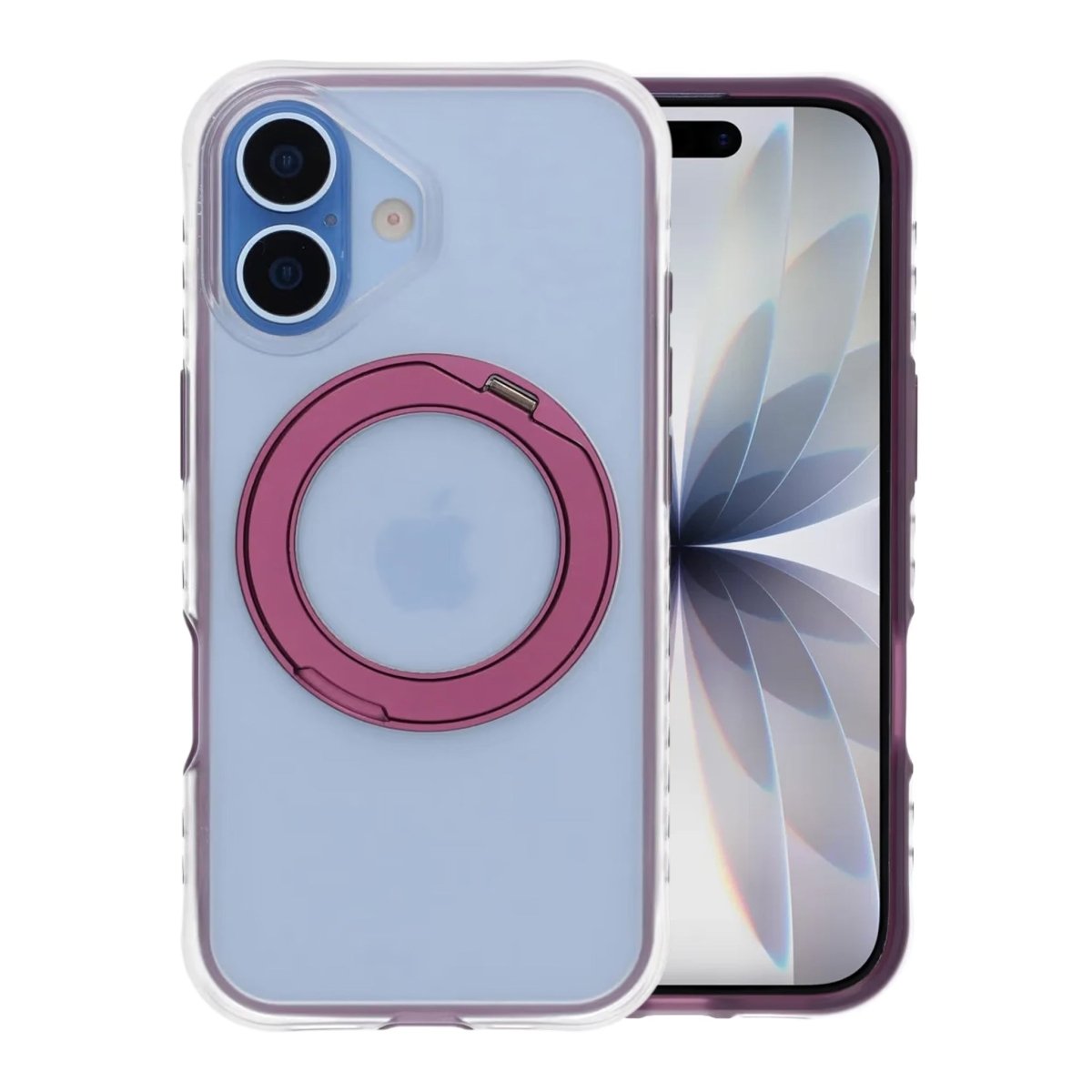 iPhone 17 Cover MagSafe-ringholder Lilla