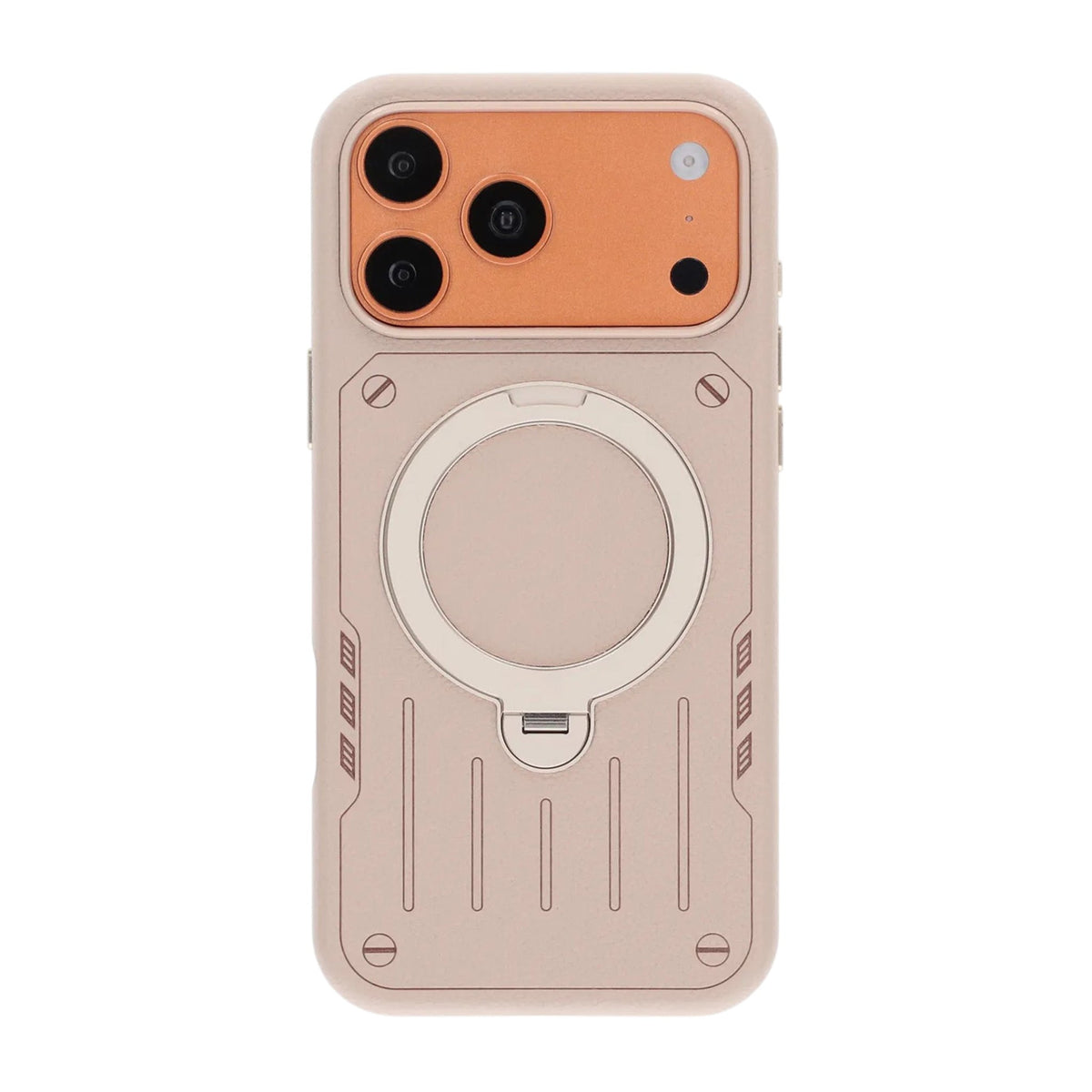 iPhone 17 Pro/iPhone 18 Pro Cover Mecha MagSafe-stativ Hvid
