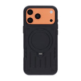 iPhone 17 Pro Max/iPhone 18 Pro Max Cover i Mecha med MagSafe-stativ Sort