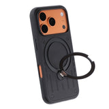 iPhone 17 Pro Max/iPhone 18 Pro Max Cover i Mecha med MagSafe-stativ Sort