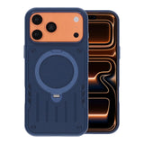 iPhone 17 Pro Max/iPhone 18 Pro Max Cover i Mecha med MagSafe-stativ Blå